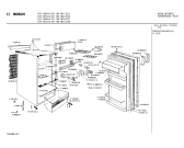 Схема №1 0701154783 KTL1500 с изображением Дверь морозильной камеры для холодильной камеры Bosch 00114229