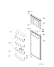 Схема №3 WTE22112 W с изображением Шарнир для холодильной камеры Whirlpool 480132103193