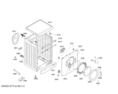 Схема №4 WM12E340NL E12.34 с изображением Панель управления для стиралки Siemens 00666499