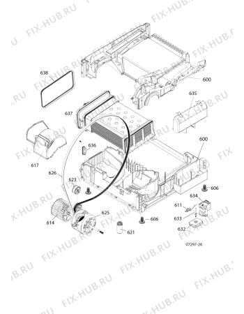 Схема №2 TCL73XNA (F063079) с изображением Пластинка для стиралки Indesit C00142799