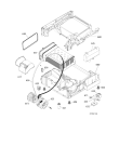 Схема №2 TCL73XNA (F063079) с изображением Крышечка для стиральной машины Indesit C00291412
