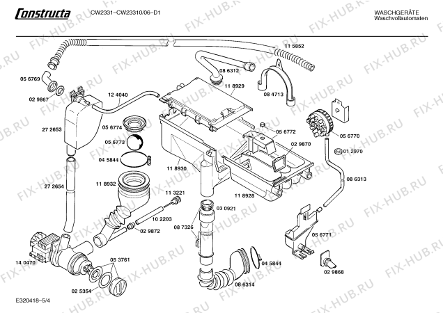 Схема №4 CC18801 Contura с изображением Кронштейн для стиралки Bosch 00087141