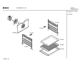 Схема №3 HBN3060EU с изображением Фронтальное стекло для плиты (духовки) Bosch 00216955