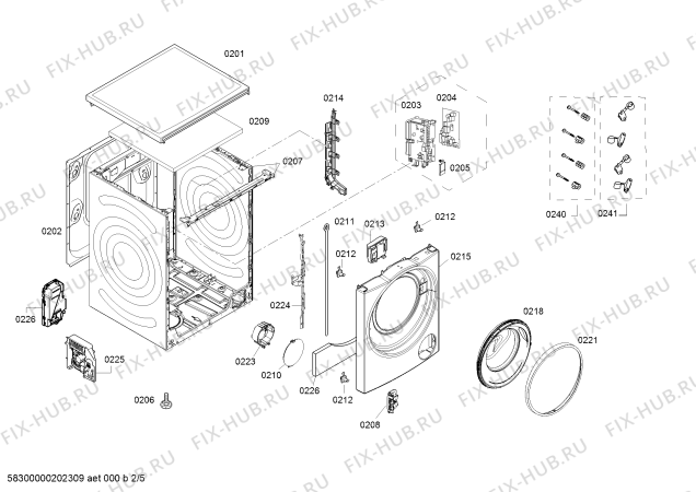 Схема №5 WM14U7680W с изображением Набор роликов для стиральной машины Bosch 00776072