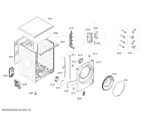 Схема №5 WM14U7680W с изображением Набор роликов для стиральной машины Bosch 00776072