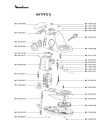 Схема №2 AAT74K(1) с изображением Корпусная деталь для кухонного комбайна Moulinex MS-5966990