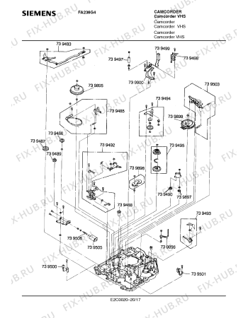Схема №15 FA236G4 с изображением Сервисная инструкция для видеоаппаратуры Siemens 00535424