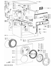 Схема №2 AWO 846 с изображением Модуль (плата) для стиралки Whirlpool 480111100557