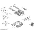 Схема №5 SMU40E42SK с изображением Передняя панель для посудомойки Bosch 00701359