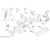 Схема №5 SMS46GW01E SilencePlus, Serie 4 с изображением Силовой модуль запрограммированный для посудомойки Bosch 12018296