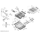 Схема №6 SMS53M72EU с изображением Передняя панель для посудомоечной машины Bosch 00701097