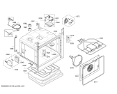 Схема №5 HBA78B760 с изображением Панель управления для духового шкафа Bosch 00706532