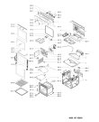 Схема №1 AKZM 745/IXL с изображением Обшивка для духового шкафа Whirlpool 481010705189