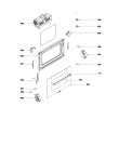 Схема №5 SMW1S (F080259) с изображением Обшивка для электропечи Indesit C00302186