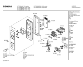 Схема №5 HF75820NL с изображением Панель для микроволновой печи Siemens 00288265