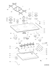 Схема №1 SH07GGMAB (F069938) с изображением Наставление для духового шкафа Indesit C00281083