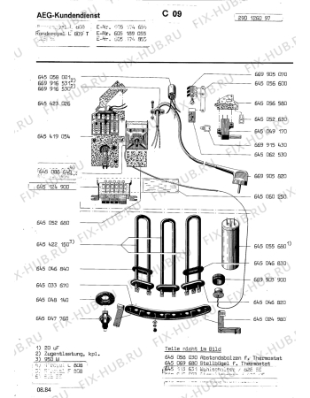 Взрыв-схема посудомоечной машины Rondo (N Rn) RONDOROYAL L 809 T - Схема узла Section5