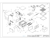 Схема №1 *FORNO PIU' с изображением Покрытие для духового шкафа ARIETE AT6255310900