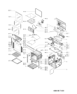 Схема №1 AKZM693MRR (F090995) с изображением Инструкция по эксплуатации для духового шкафа Indesit C00354146