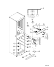 Схема №8 ARC 5390 с изображением Реле перегрузки для холодильной камеры Whirlpool 480188800141
