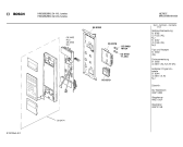 Схема №3 HMG8628NL с изображением Передняя панель для микроволновой печи Bosch 00093474