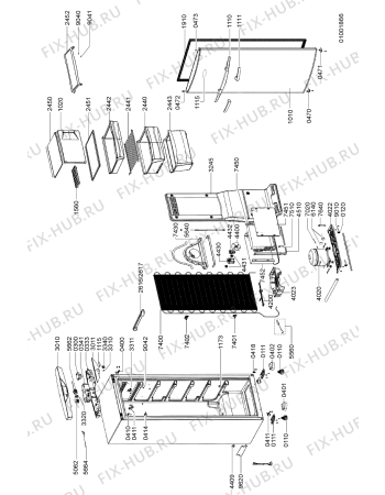 Схема №1 WVG 303/2 IX с изображением Электропредохранитель для холодильной камеры Whirlpool 481251148485