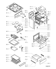 Схема №1 S 4505 WS с изображением Индикаторная лампа для плиты (духовки) Whirlpool 481913448523