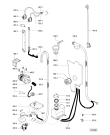 Схема №3 ADP 923/2 WH с изображением Держатель для электропосудомоечной машины Whirlpool 481990501163