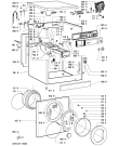 Схема №2 AWM 1400 с изображением Обшивка для стиралки Whirlpool 481245211099