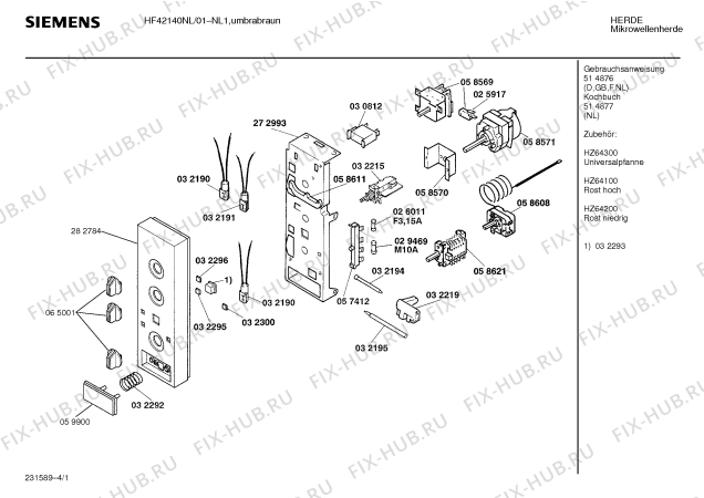 Схема №4 H6610G0 JOKER 710 с изображением Корпус духовки для микроволновой печи Bosch 00204885
