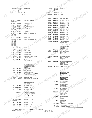 Схема №7 FC29 с изображением Диод для телевизора Siemens 00705006