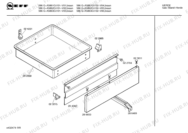 Схема №9 A7862W1 786 с изображением Решетка для плиты (духовки) Bosch 00209323