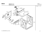 Схема №3 9611W с изображением Уплотнитель для духового шкафа Bosch 00183881