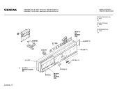 Схема №5 WE49510 SIWAMAT PLUS 4951 ELECTRONIC с изображением Плата для стиральной машины Siemens 00083232