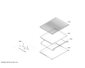 Схема №7 HGD74W255N с изображением Уплотнитель для плиты (духовки) Bosch 00627061