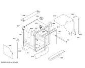 Схема №5 SMI53E05TC с изображением Передняя панель для электропосудомоечной машины Bosch 00674509