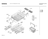 Схема №4 SN23303 с изображением Передняя панель для посудомойки Siemens 00282792