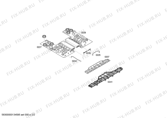 Взрыв-схема плиты (духовки) Bosch PIL845T14E BO.4I.80.BAS.28S.X.BASICO - Схема узла 02