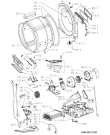 Схема №2 TRKK STUTTGART/1 с изображением Обшивка для сушильной машины Whirlpool 481245213716
