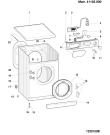 Схема №3 AVF12TK (F034243) с изображением Пластина для стиралки Indesit C00261297