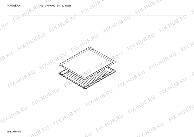 Схема №5 HE1VWA6 с изображением Панель для плиты (духовки) Bosch 00287379
