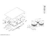 Схема №2 ED851FWB1E с изображением Стеклокерамика для плиты (духовки) Siemens 00715712