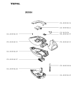 Схема №2 284017 с изображением Клавиша для утюга (парогенератора) Tefal CS-00094377