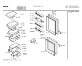 Схема №3 KDRMX461GB ML381 с изображением Крышка для холодильника Bosch 00189655
