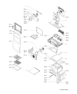 Схема №1 G2P62FSS (F092198) с изображением Кнопка (ручка регулировки) для духового шкафа Indesit C00338566