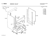 Схема №3 SMI4042GB с изображением Панель для посудомойки Bosch 00286611