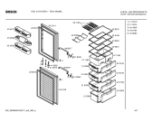 Схема №4 KGU31164GB с изображением Ручка двери для холодильной камеры Bosch 00488917