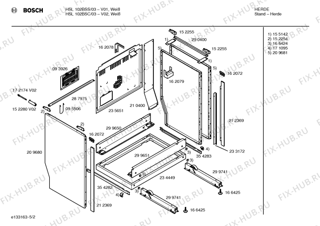 Схема №4 HSL102BSC с изображением Инструкция по эксплуатации для электропечи Bosch 00523832