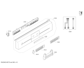 Схема №5 SN25M831TR с изображением Панель управления для посудомойки Siemens 00745258