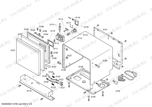 Схема №3 SKT5118EU с изображением Кнопка для посудомойки Bosch 00606585